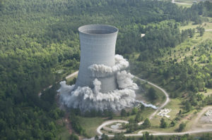 SRS Implosion of K Cooling Tower